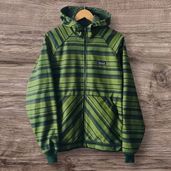 Patagonia Other - Patagonia Sweatshirt Striped Pullover Hoodie Full Zip Jacket